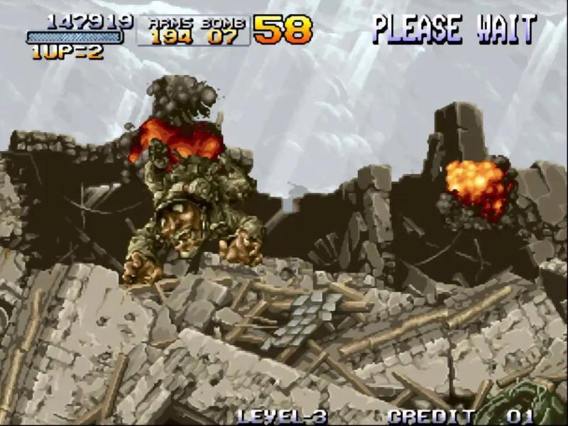 Game | SNK Neo Geo AES | Metal Slug NGH-201 Physical Video Games Game SNK