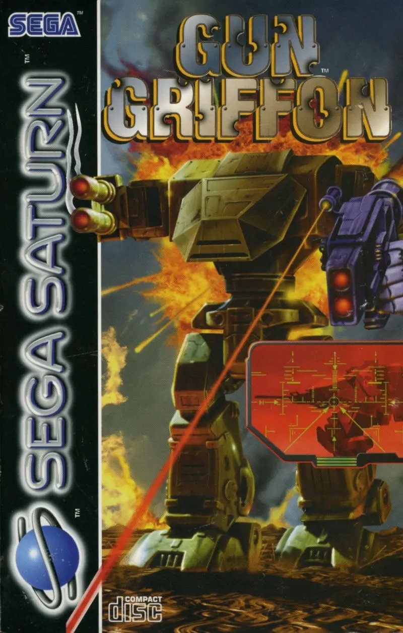Game | Sega Saturn | Gun Griffon Physical Video Games Game Sega