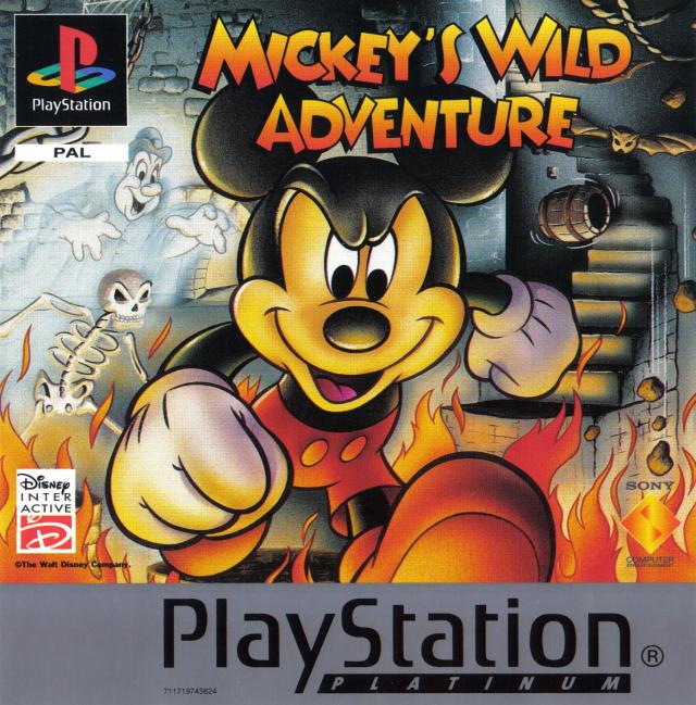 Game Sony PlayStation PS1 Mickey's Wild Adventure (Platinum)