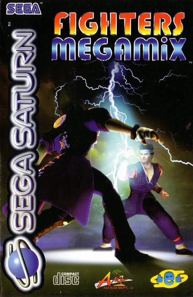 Game | Sega Saturn | Fighters Megamix Physical Video Games Game Sega