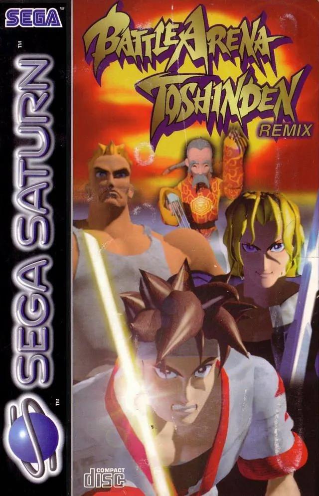 Game | Sega Saturn | Battle Arena Toshinden Remix Physical Video Games Game Sega
