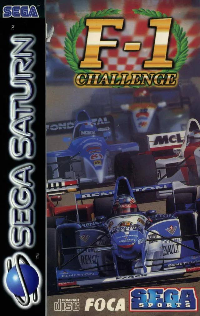 Game | Sega Saturn | F1 Challenge Physical Video Games Game Sega
