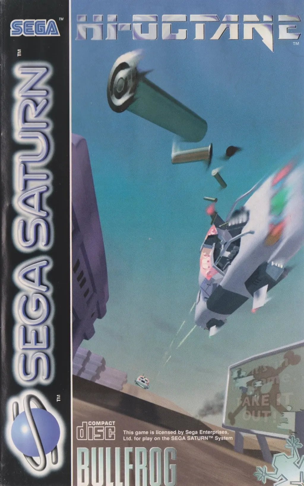 Game | Sega Saturn | Hi-Octane Physical Video Games Game Sega