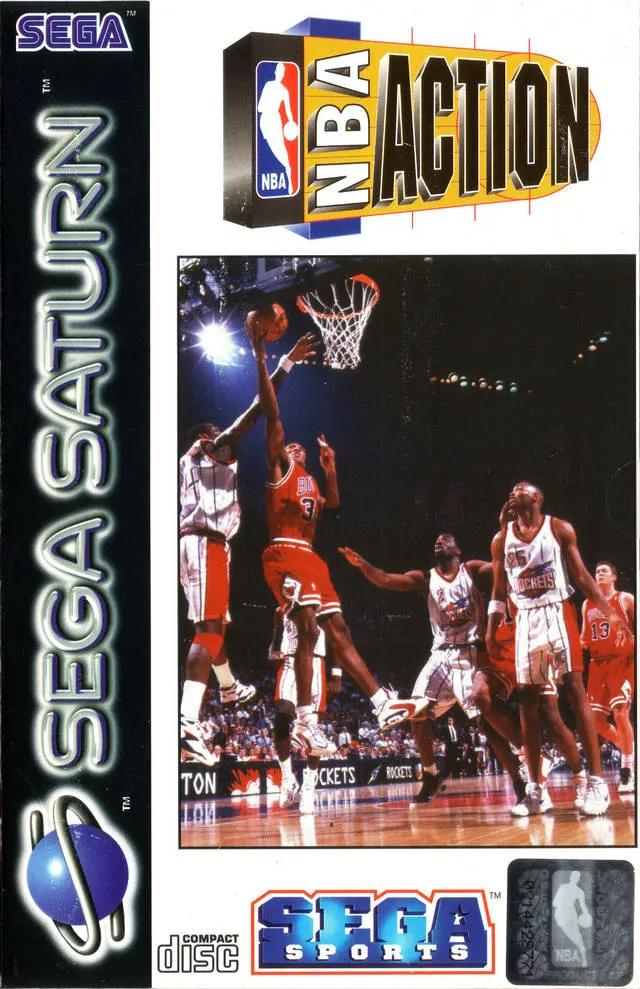 Game | Sega Saturn | NBA Action Physical Video Games Game Sega