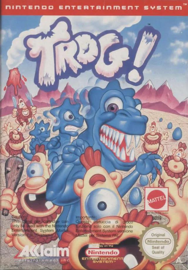 Game | Nintendo NES | Trog Physical Video Games Game Nintendo