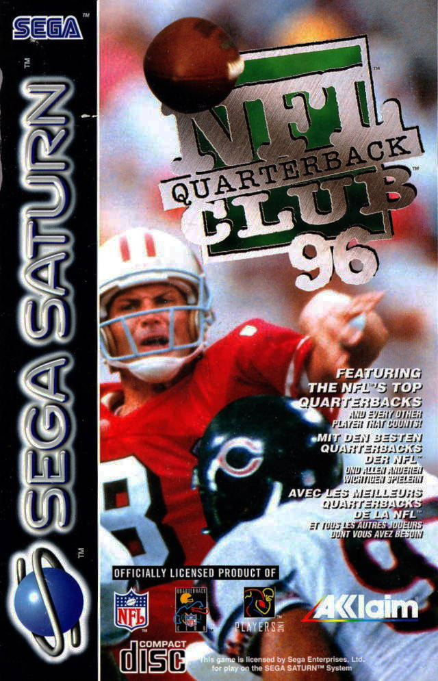 Game | Sega Saturn | NFL Quarterback Club '96