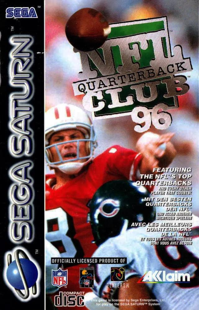 Game | Sega Saturn | NFL Quarterback Club '96 Physical Video Games Game Sega