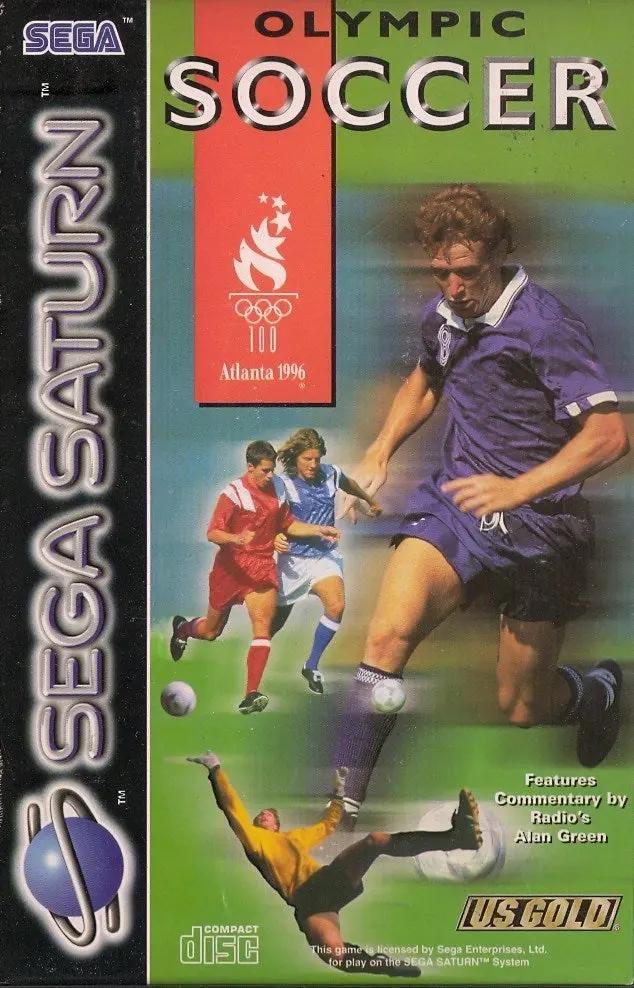 Game | Sega Saturn | Olympic Soccer Physical Video Games Game Sega