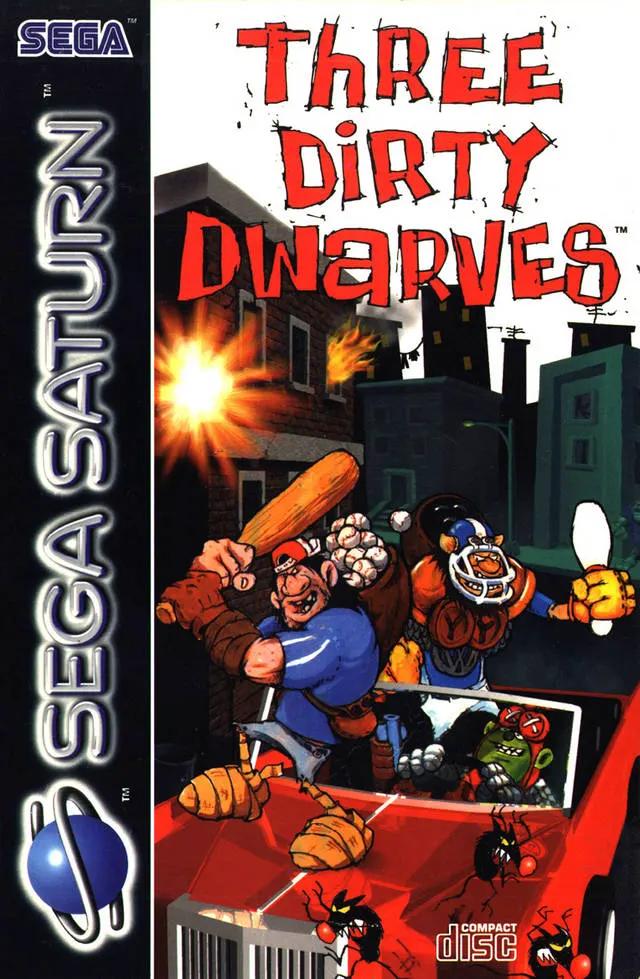 Game | Sega Saturn | Three Dirty Dwarves Physical Video Games Game Sega