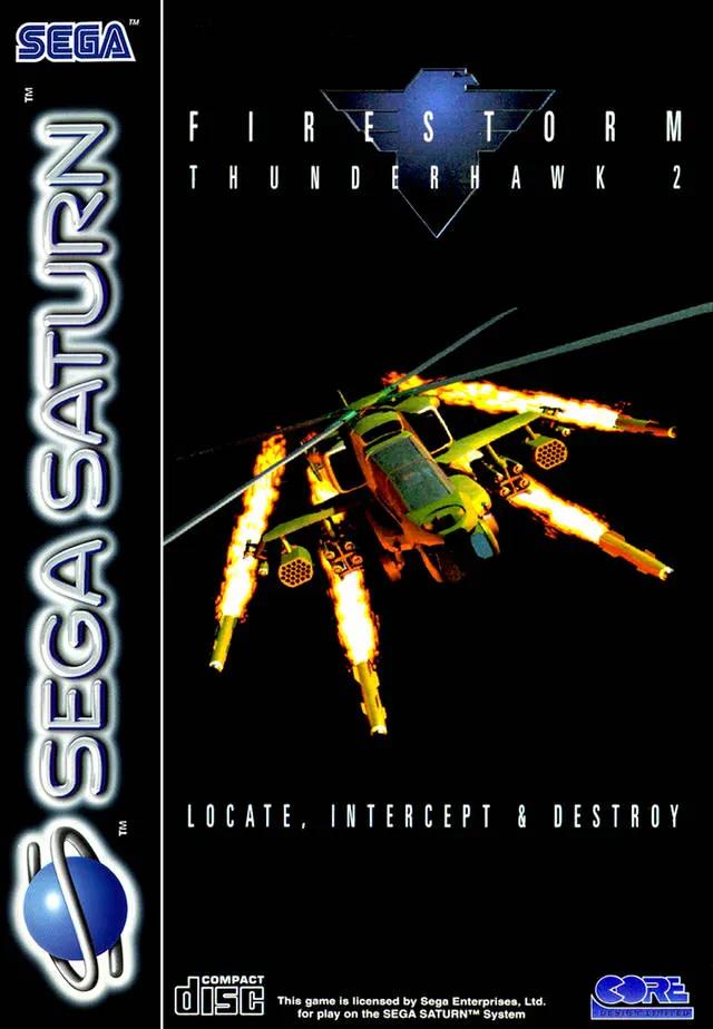 Game | Sega Saturn | Thunderhawk 2 Physical Video Games Game Sega