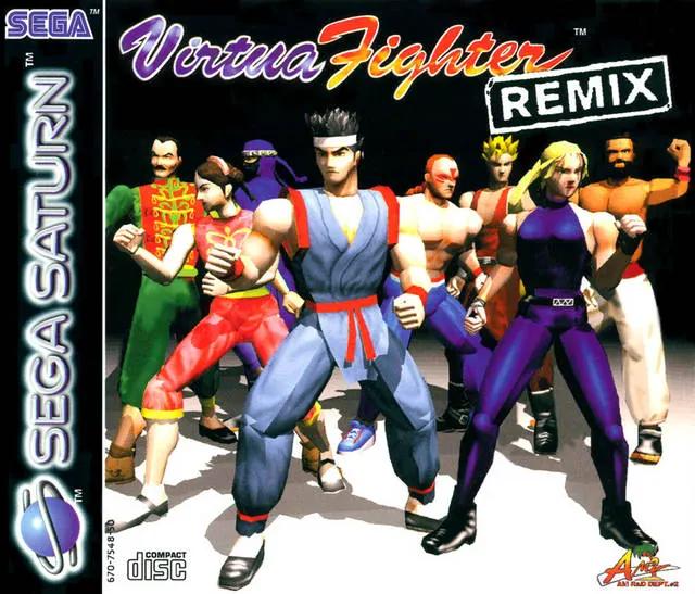 Game | Sega Saturn | Virtua Fighter Remix Physical Video Games Game Sega