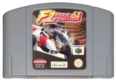 Game | Nintendo N64 | F1 Pole Position 64 Physical Video Games Game Nintendo