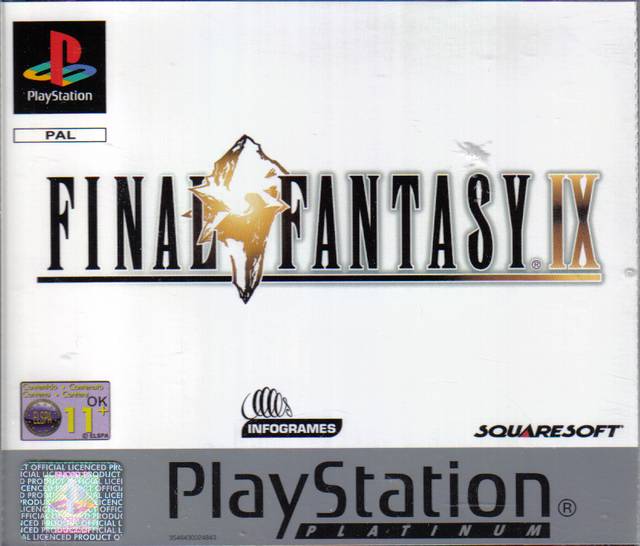 Game | Sony PlayStation PS1 | Final Fantasy IX (Platinum)