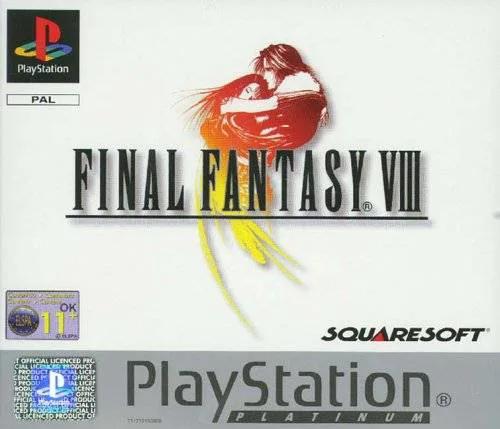 Game | Sony PlayStation PS1 | Final Fantasy VIII (Platinum) Physical Video Games Game Sony