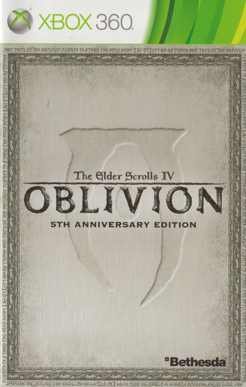 Game | Xbox 360 | Elder Scrolls IV Oblivion (Anniversary Edition)