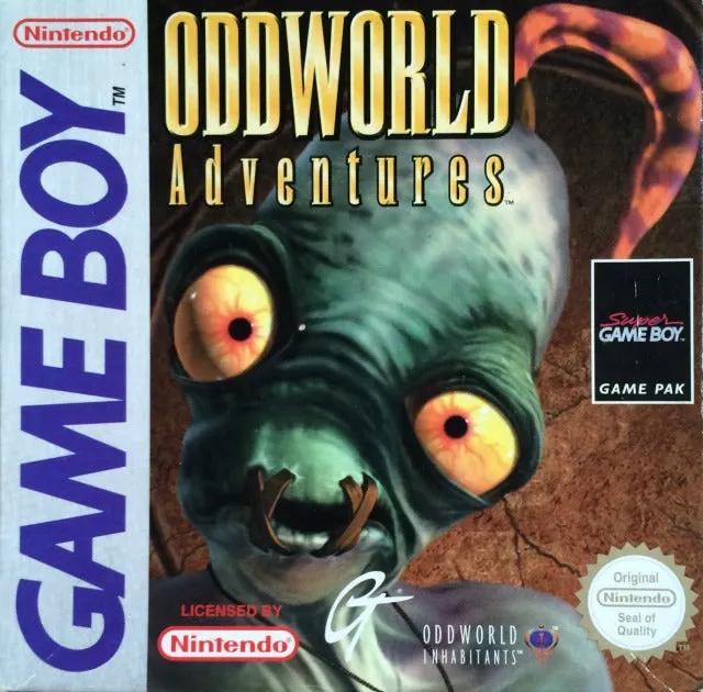 Game | Nintendo Game Boy GB | Oddworld Adventures Physical Video Games Game Nintendo