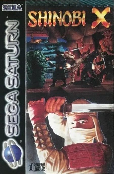 Game | Sega Saturn | Shinobi X Physical Video Games Game Sega