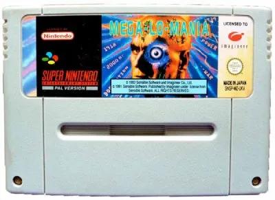 Game | Super Nintendo SNES | Mega Lo Mania Physical Video Games Game Nintendo