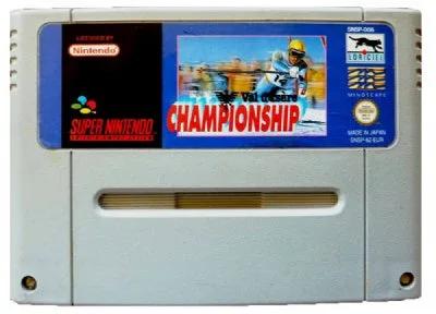 Game | Super Nintendo SNES | Val D'Isere Championship Physical Video Games Game Nintendo