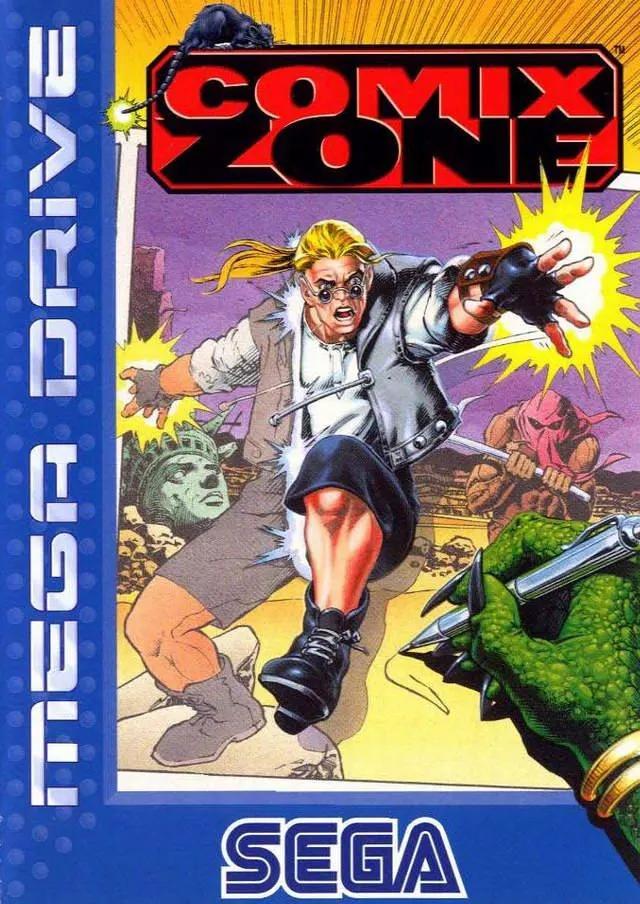 Game | Sega Mega Drive | Comix Zone Physical Video Games Game Sega