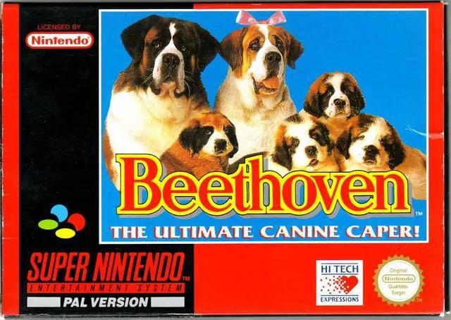 Game | Super Nintendo SNES | Beethoven Physical Video Games Game Nintendo