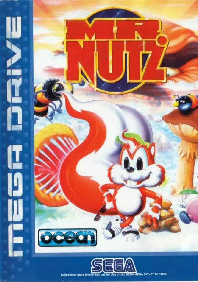 Game | Sega Mega Drive | Mr Nutz Physical Video Games Game Sega