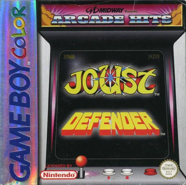 Game | Nintendo Game Boy Color GBC | Arcade Hits: Joust And Defender Physical Video Games Game Nintendo
