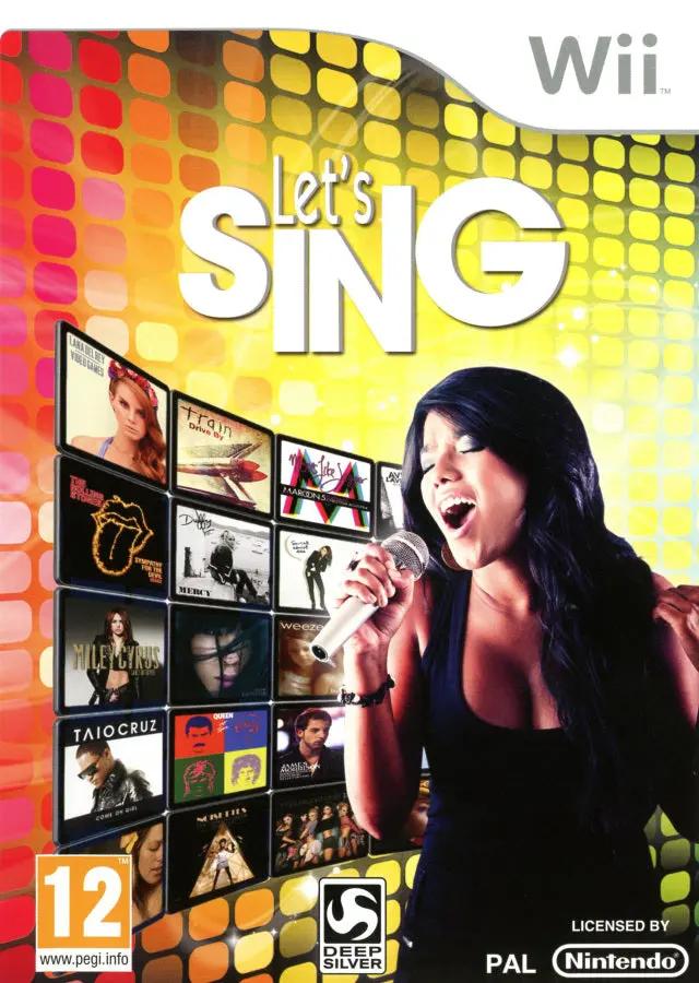 Game | Nintendo Wii | Let's Sing Physical Video Games Game Nintendo