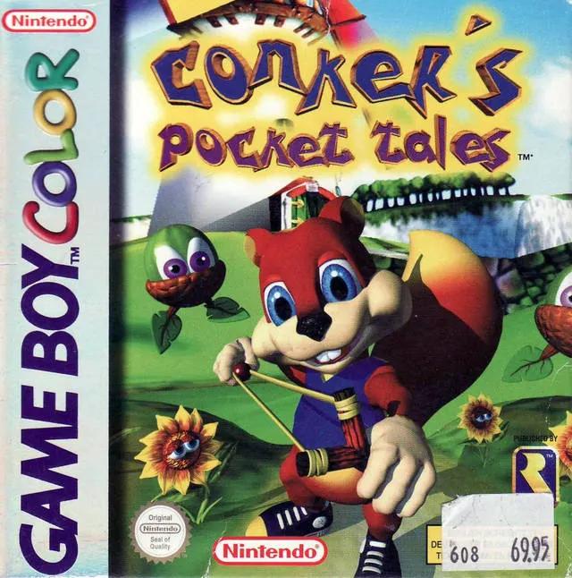 Game | Nintendo Game Boy Color GBC | Conker's Pocket Tales Physical Video Games Game Nintendo