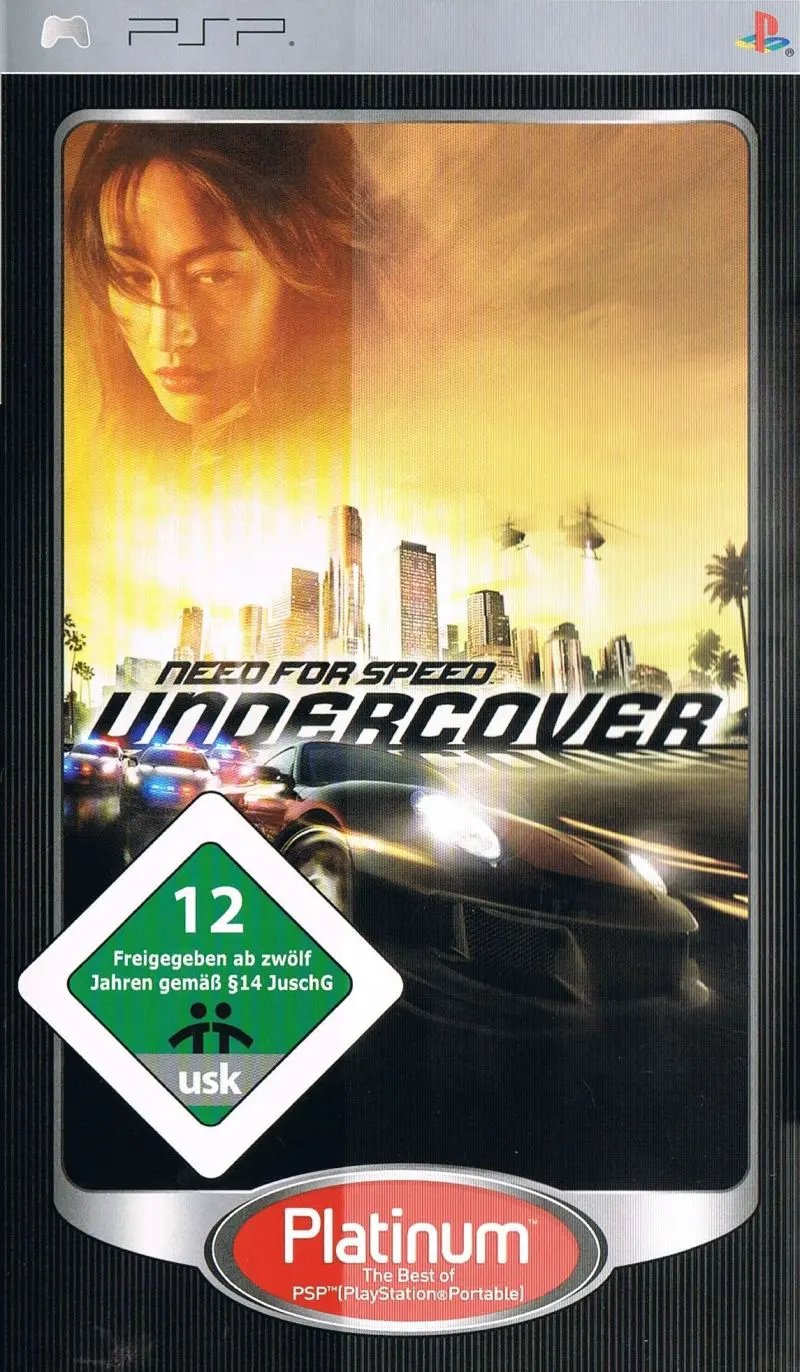 Game | Sony PSP | Need For Speed: Undercover (Platinum) Physical Video Games Game Sony