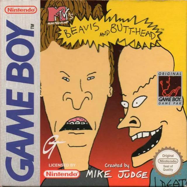 Game | Nintendo Game Boy GB | Beavis And Butt-Head Physical Video Games Game Nintendo