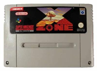 Game | Super Nintendo SNES | X-Zone Physical Video Games Game Nintendo