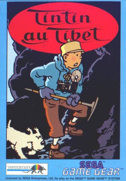 Game | Sega Game Gear | Tintin Au Tibet