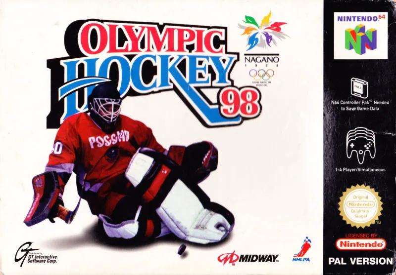 Game | Nintendo N64 | Olympic Hockey 98 Physical Video Games Game Nintendo