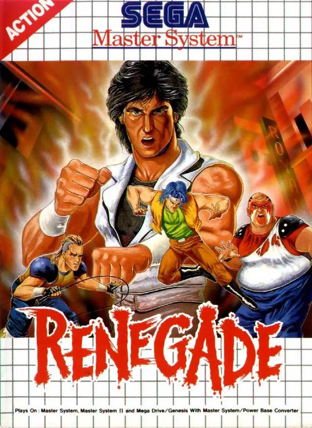 Game | Sega Master System | Renegade Physical Video Games Game Sega
