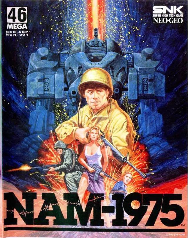 Game | SNK Neo Geo AES | Nam 1975 NGH-001 Physical Video Games Game SNK