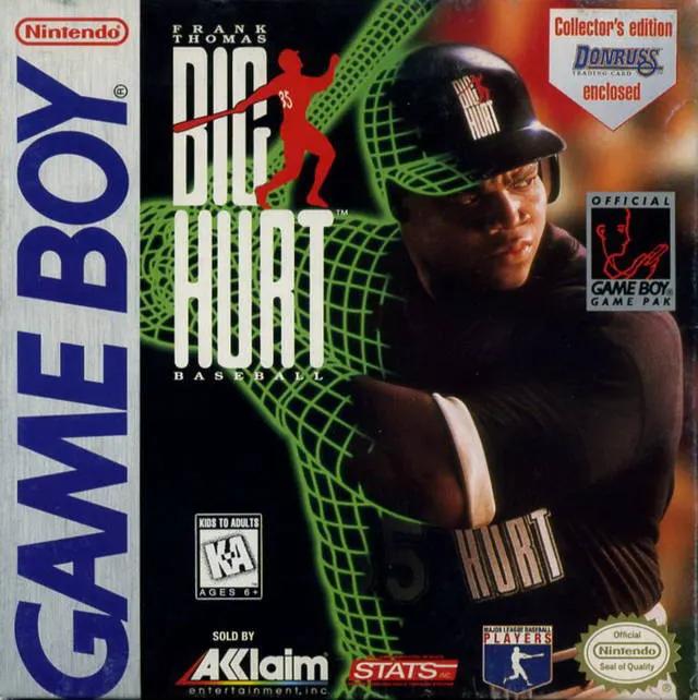Game | Nintendo Game Boy GB | Frank Thomas Big Hurt Baseball Physical Video Games Game Nintendo