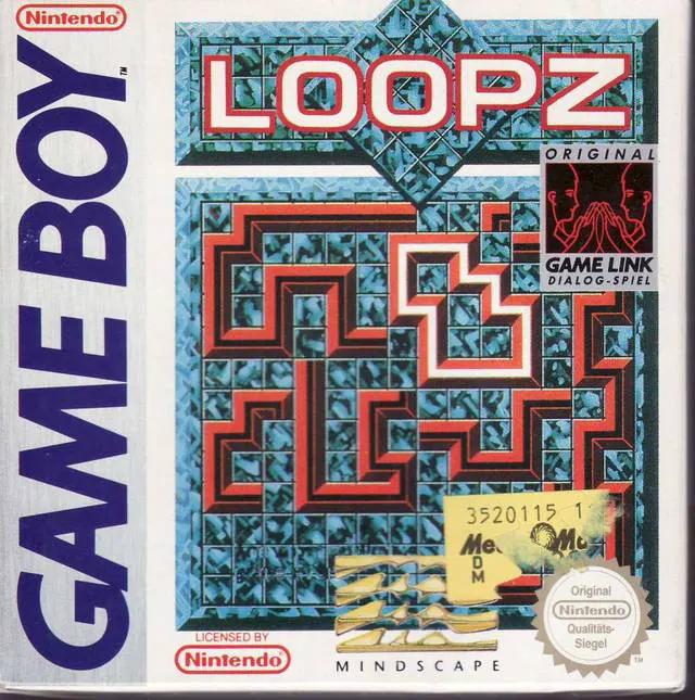 Game | Nintendo Game Boy GB | Loopz Physical Video Games Game Nintendo