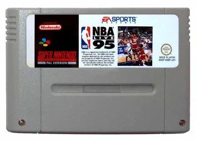 Game | Super Nintendo SNES | NBA Live 95 Physical Video Games Game Nintendo