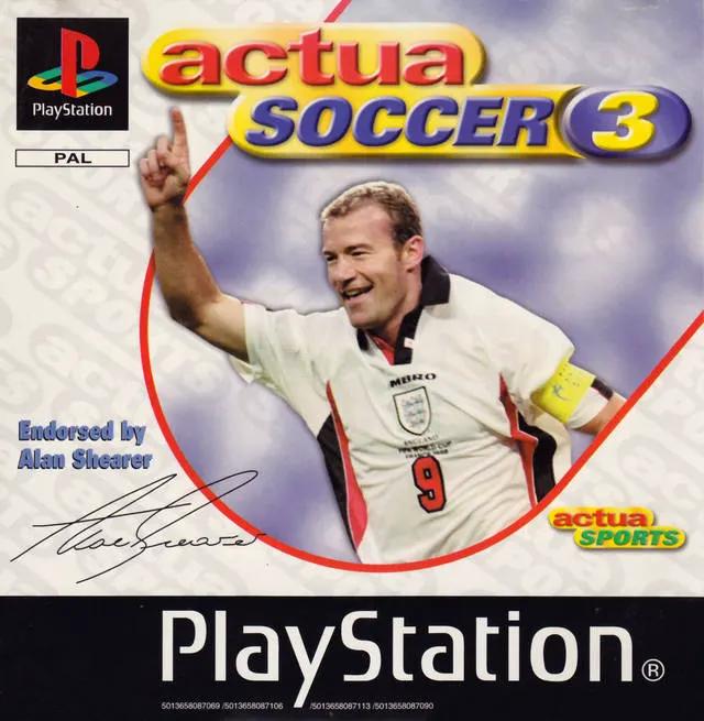 Game | Sony PlayStation PS1 | Actua Soccer 3 Physical Video Games Game Sony
