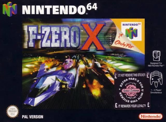Game | Nintendo N64 | F-Zero X Physical Video Games Game Nintendo