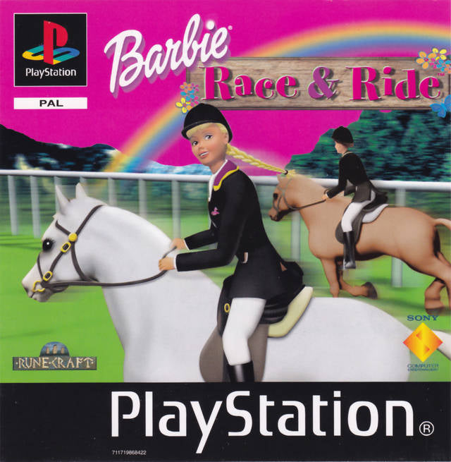 Game | Sony PlayStation PS1 | Barbie Race & Ride