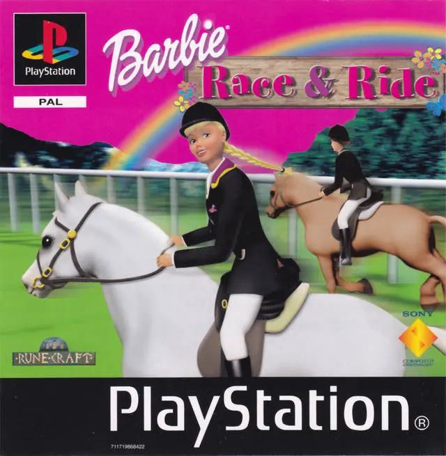 Game | Sony PlayStation PS1 | Barbie Race & Ride Physical Video Games Game Sony
