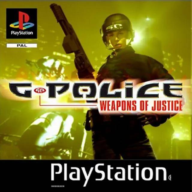 Game | Sony PlayStation PS1 | G-Police Weapons Of Justice Physical Video Games Game Sony
