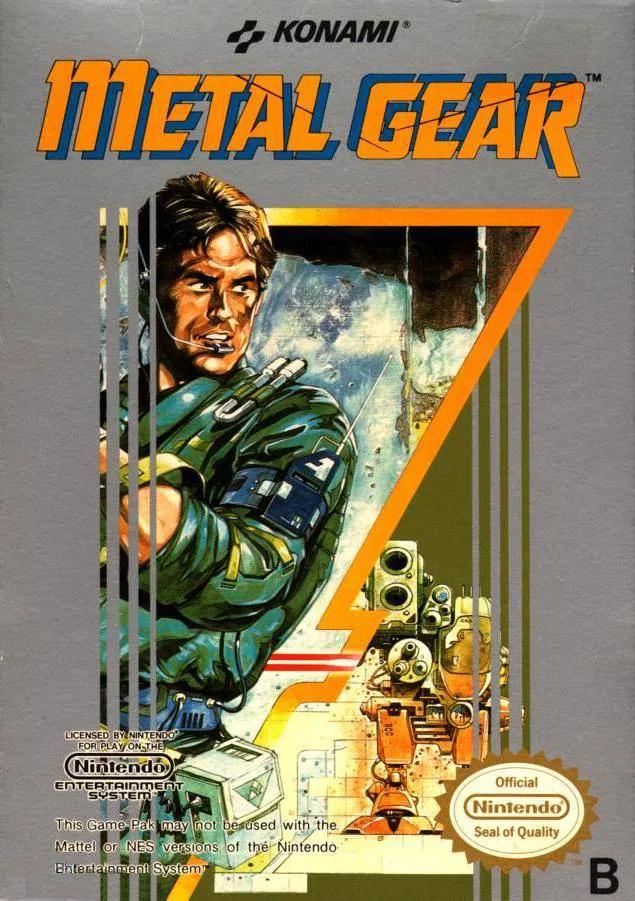 Game | Nintendo NES | Metal Gear Physical Video Games Game Nintendo
