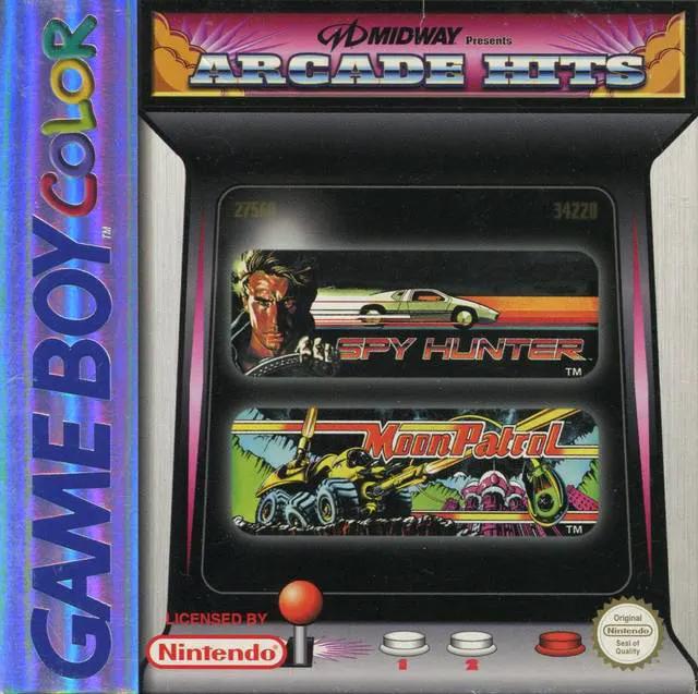 Game | Nintendo Game Boy Color GBC | Arcade Hits: Moon Patrol And Spy Hunter Physical Video Games Game Nintendo