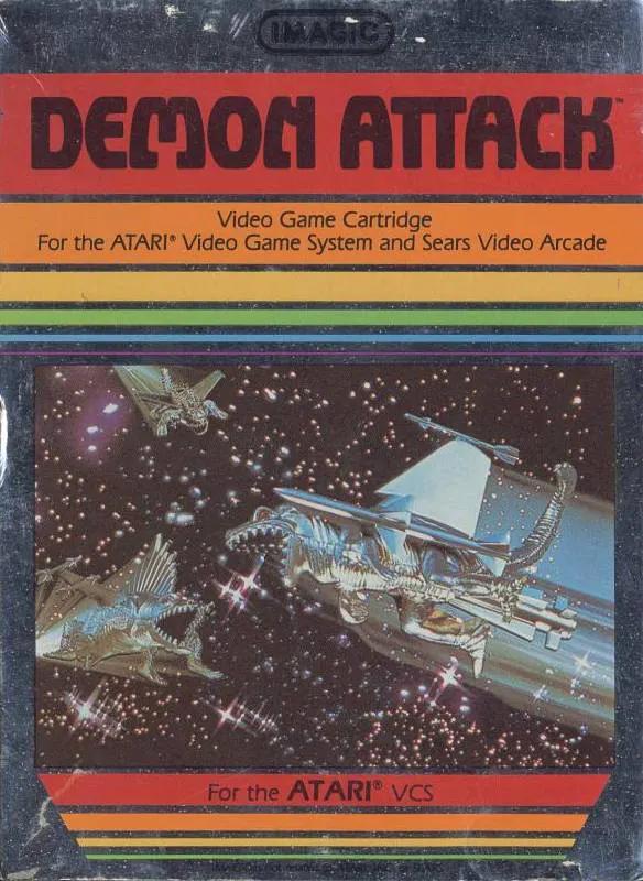 Game | Atari 2600 | Demon Attack Physical Video Games Game Atari