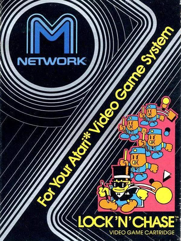 Game | Atari 2600 | Lock 'N Chase Physical Video Games Game Atari