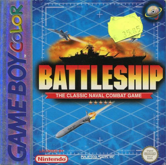 Game | Nintendo Game Boy Color GBC | Battleship