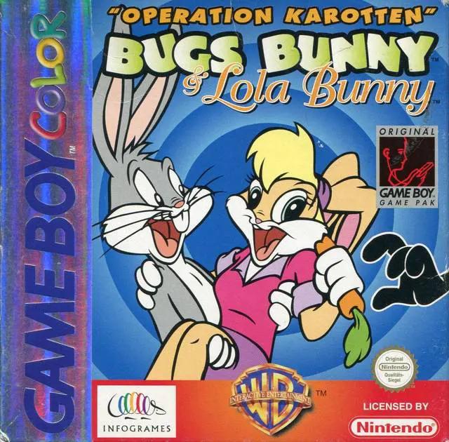 Game | Nintendo Game Boy Color GBC | Bugs Bunny & Lola Bunny Operation Carrot Patch Physical Video Games Game Nintendo